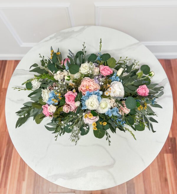 Garden Sweetheart Table Arrangement - Image 4