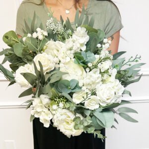 White and Green Bouquet