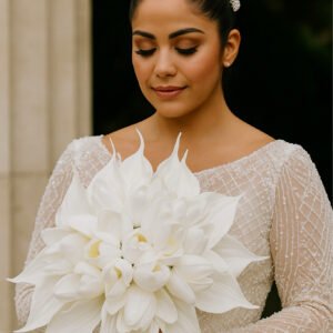 All White Bouquet